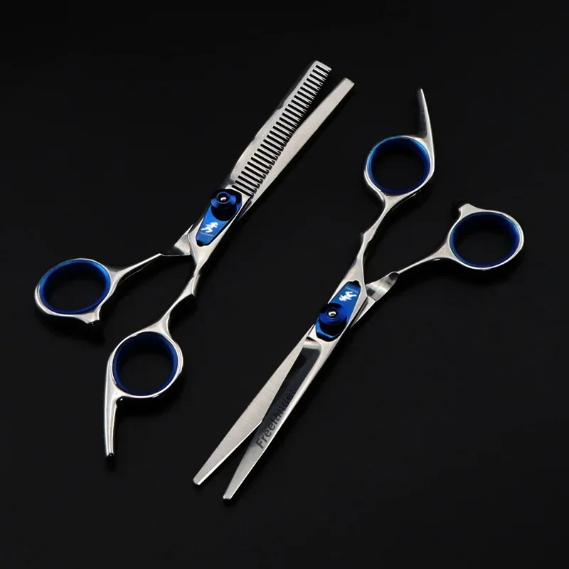 Hairdressing Scissors Set  6 Inch Hair Cutting Scissors Thinning Shears  Hair Cutting Styling Accessories Tools Kit For Barber S