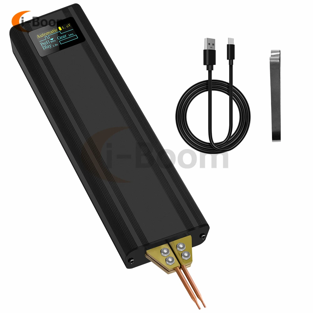 Wireless Spot Welder USB Charging18650 Li-ion Battery Double Pulse Welding 0.1-0.2mm Nickel Welding Portable Spot Welder