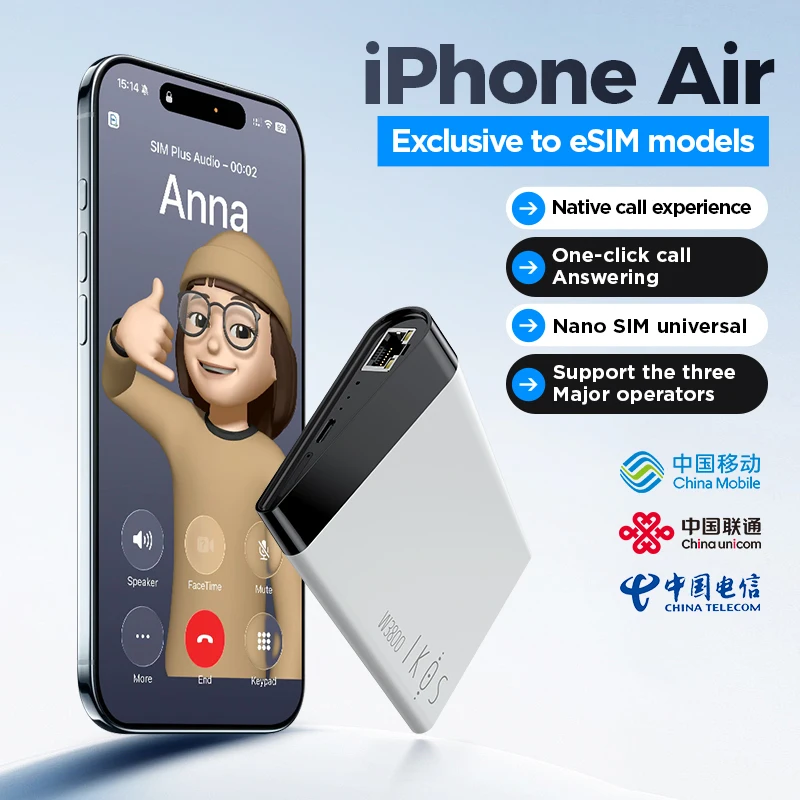 IKOS 4G Network Free Roaming Cost Fee  SIM Parts Tray Adapter For iPhone