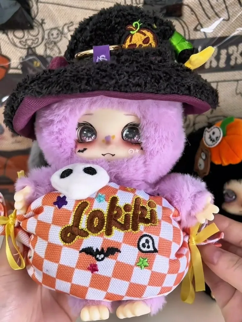 Lokiki Pompoen Schedel Pop Blind Box Laten we samen spelen Pranks Series Mystery Box Action Figure Groothandel Halloween Geschenken Meisjes