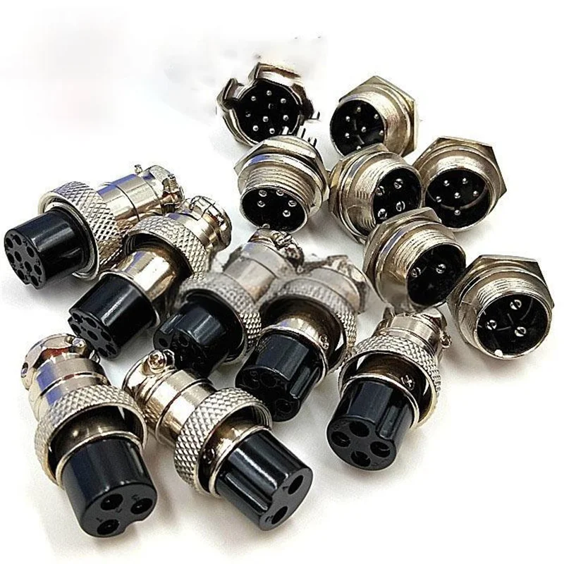 Presa aeronautica serie GX16 da 5 pezzi Spina aeronautica a 2 pin 3 pin 4 pin 5 pin 6 pin 7 pin 8 pin 9 pin 10 pin (2P), connettore