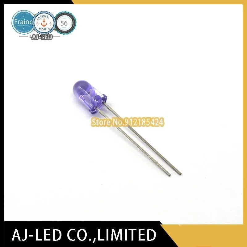 10pcs/lot SFH485-2 Infrared emission light-emitting diode 5mm wavelength 880nm angle ±20° purple OSRAM