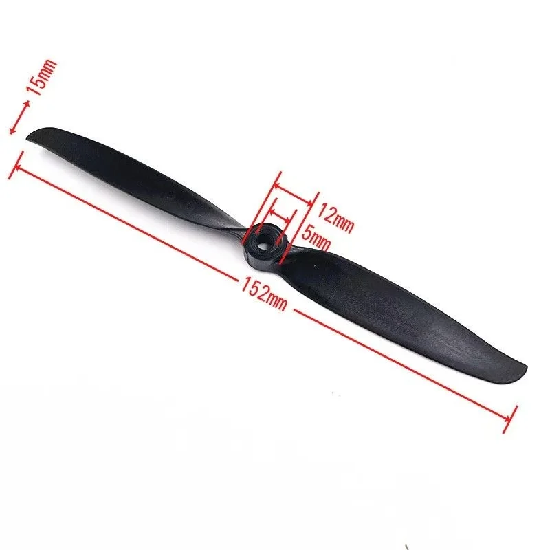 6040 Black Saber Propeller, 6-inch Propeller for Fixed-Wing RC Aircraft, High-Speed Propeller, Fast & Efficient Propeller, Drone