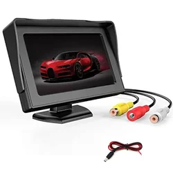 4.3Inch Car Display Easy to Install High-definition Reversing Image Universal Car Monitor