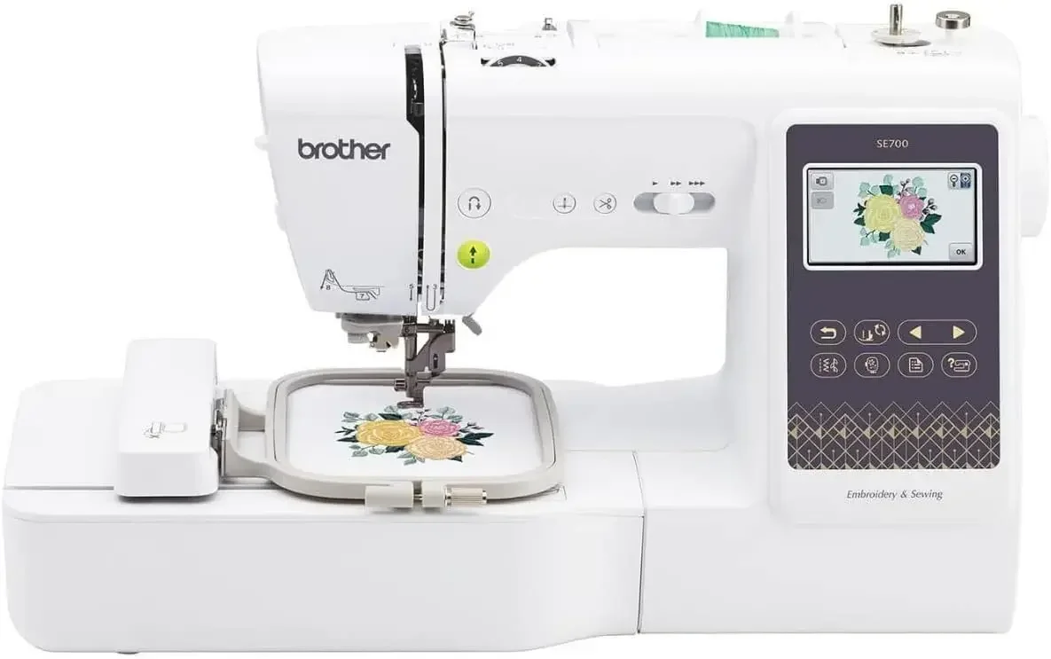 SE700 Sewing and Embroidery Machine Wireless LAN Connected 135 Built-in Designs 103 Built-in Stitches Computerized