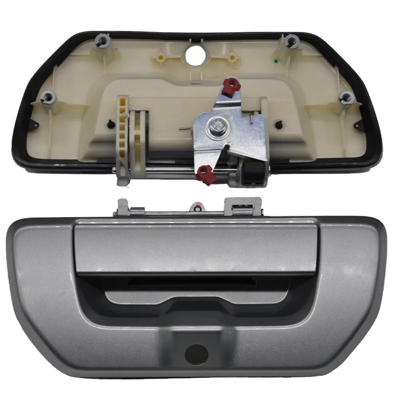 

Silver Pickup Bed Tailgate Handle/Tailboard Outer Latch (No Lock) for Great Wall Cannon Passenger/Off-Road Versions