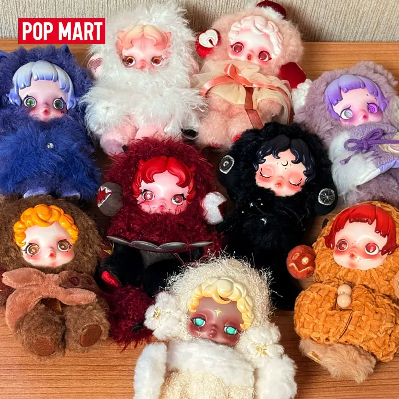 POPMART SKULLPANDA YOU FOUND ME Serie Trendige Blindbox-Spielzeuge Mystery Box Kawaii Actionfigur Überraschung Niedliches Modell Geburtstagsgeschenk