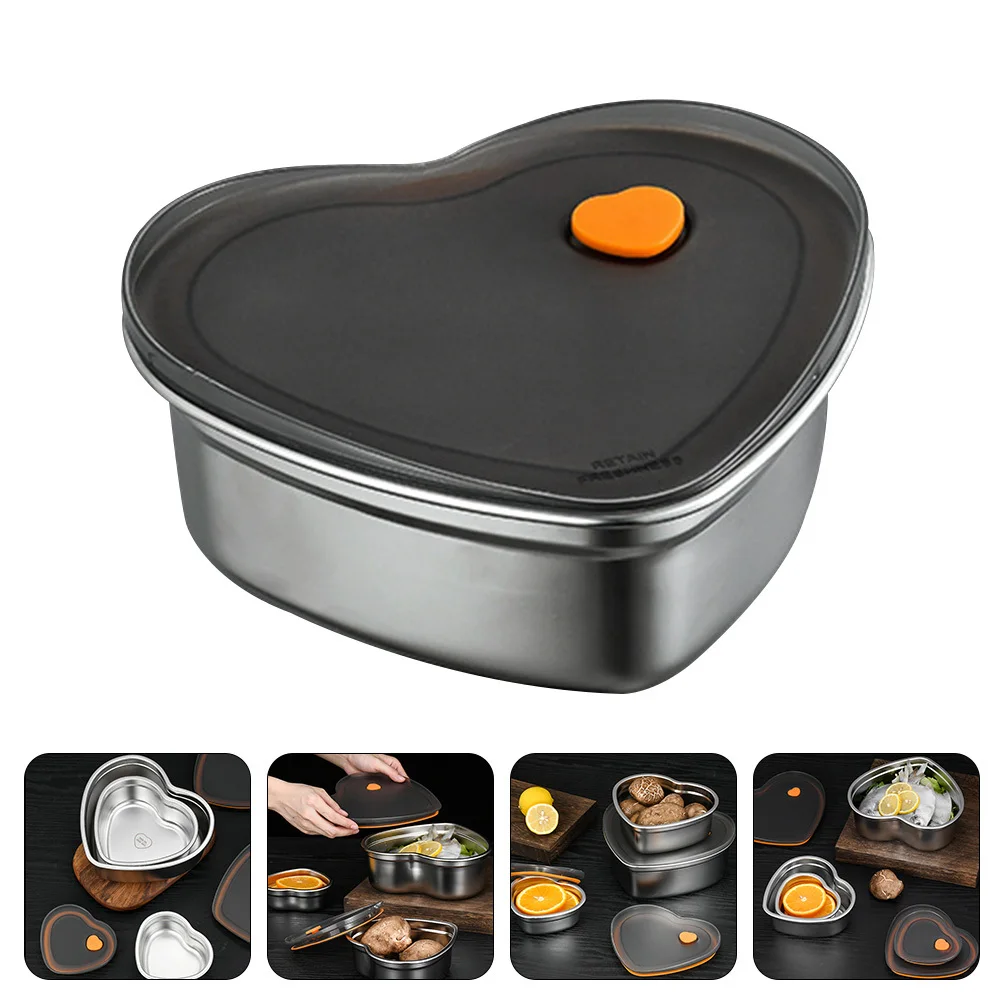 

Multipurpose Bento Box Stainless Steel Food Container Premium Material Exquisite Craftsmanship Cold Hot Resistant Compact Size