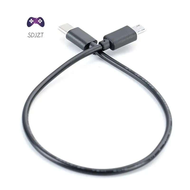 1PC Android Mobile Phone For Xiaomi Huawei Mutual Charging And Reverse Charging Type-c To Micro Public To Public Otg Data Cable