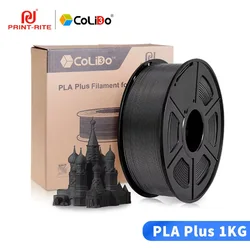 PLA Filament 1.75mm 1KG PLA Plus 3D Filament For 3D Printer Print-rite CoLiDo 1KG PLA Plastic 100% No Bubble