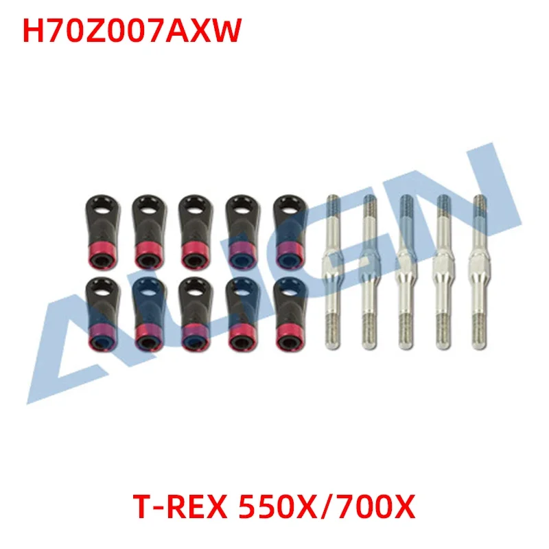 

ALIGN T-REX 550X 700X H70Z007AXW 700X Counter Thread Main Linkage Rod Set RC Helicopter parts