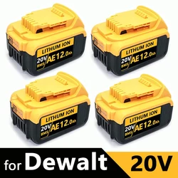 DCB200 20V 8000mAh Lithium Replacement Battery For Dewalt 18V DCB184 DCB200 DCB182 DCB180 DCB181 DCB182 DCB201 DCB206