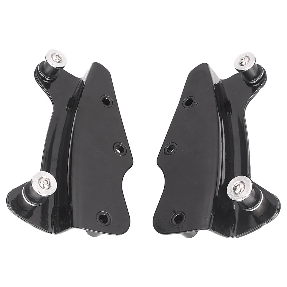 2x Motorcycle 4 Point Docking Hardware Kit For Harley Davidson Touring FLHR FLHT FLHX FLTR etc. Models 2009 2010 2011 2012 2013