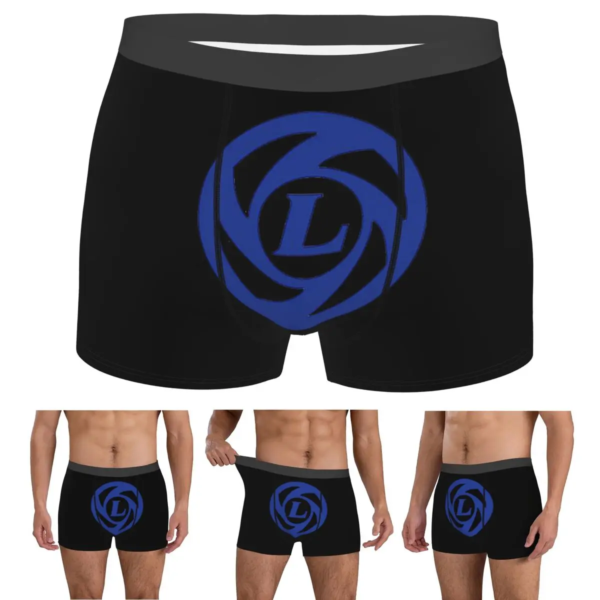 

Boxer Underpants Shorts British Leyland Panties Men Ventilate Underwear for Homme Man Boyfriend Gift