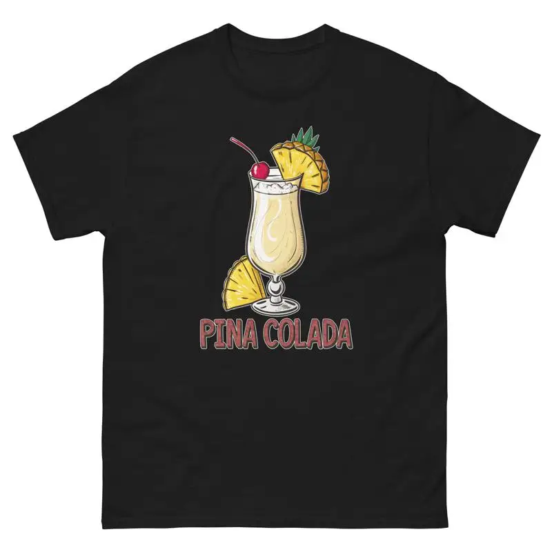 

Pina Colada Drink Delicious Популярная футболка для напитков