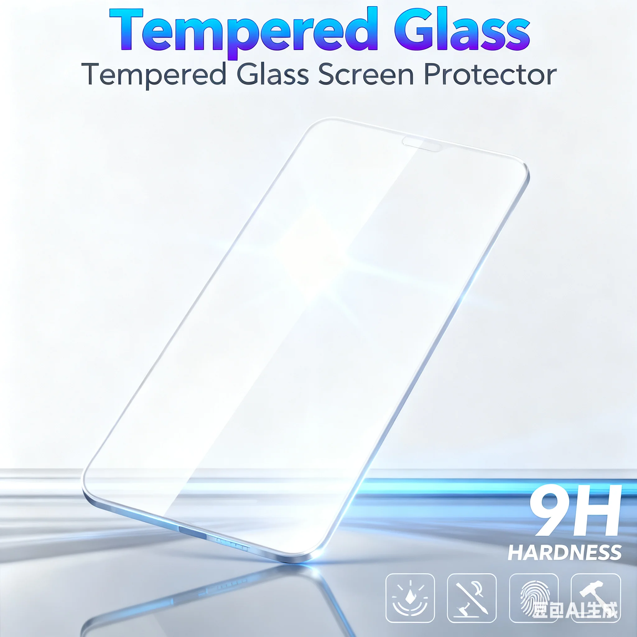 2-Pack 9H Tempered …