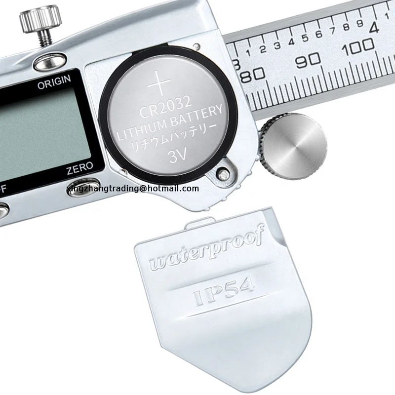 High Accuracy IP54 Stainless Steel Digital Venier Caliper 0-150mm 0-200mm 0-300mm 0.01mm Digital Ruler Electronic Caliper