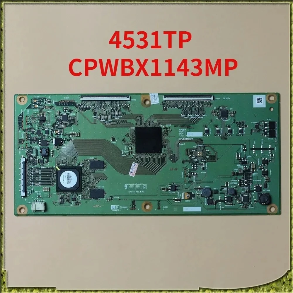 

CPWBX 4531TP CPWBX1143MP RUNTK DUNTK Devant T-con Board Logic Board Profesional Test Board Original Equipment for TV T Con Card