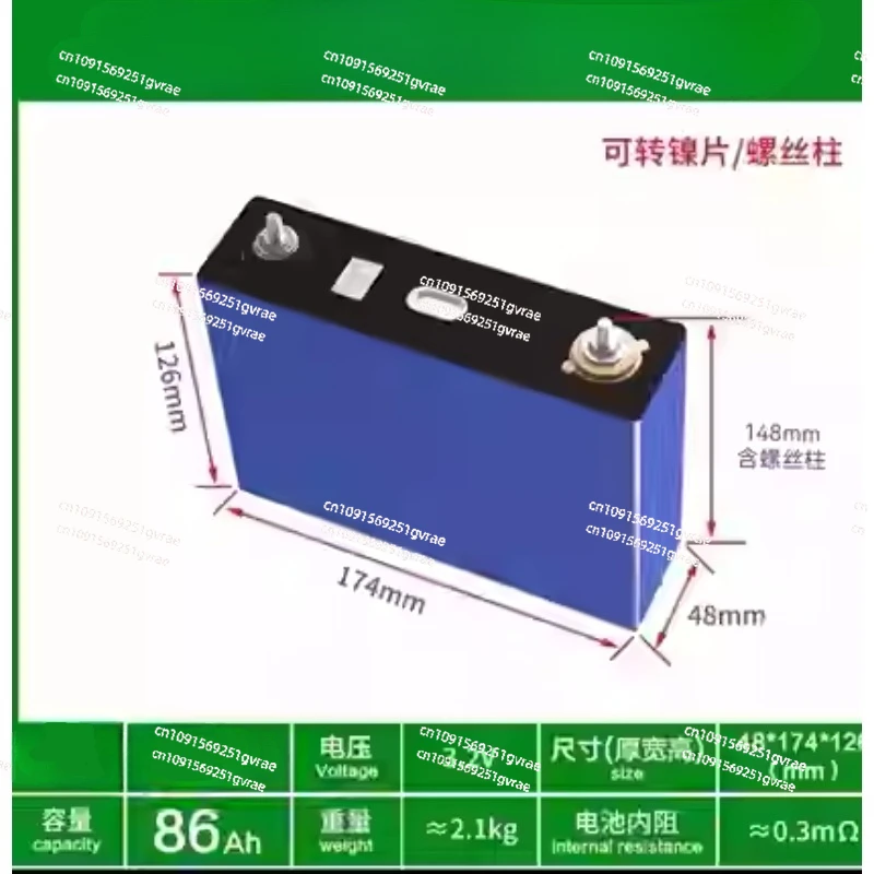 280ah LF280K Lifepo4 células  batería 6000 ciclos una nueva batería iones de litio solar de grado 3,2 V 200ah 320ah