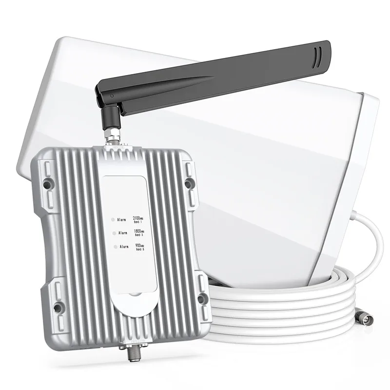 4G Cellphone Signal Booster Cellular Amplifier 900 1800 2100 Multi-band Mobile Phone Signal Repeater GSM PLS-F1