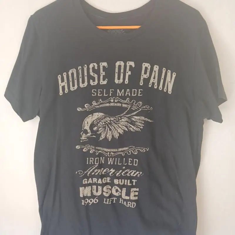 House Of Pain Self Made 1996 Lift Hard 2 Sided T Shirt (Med)