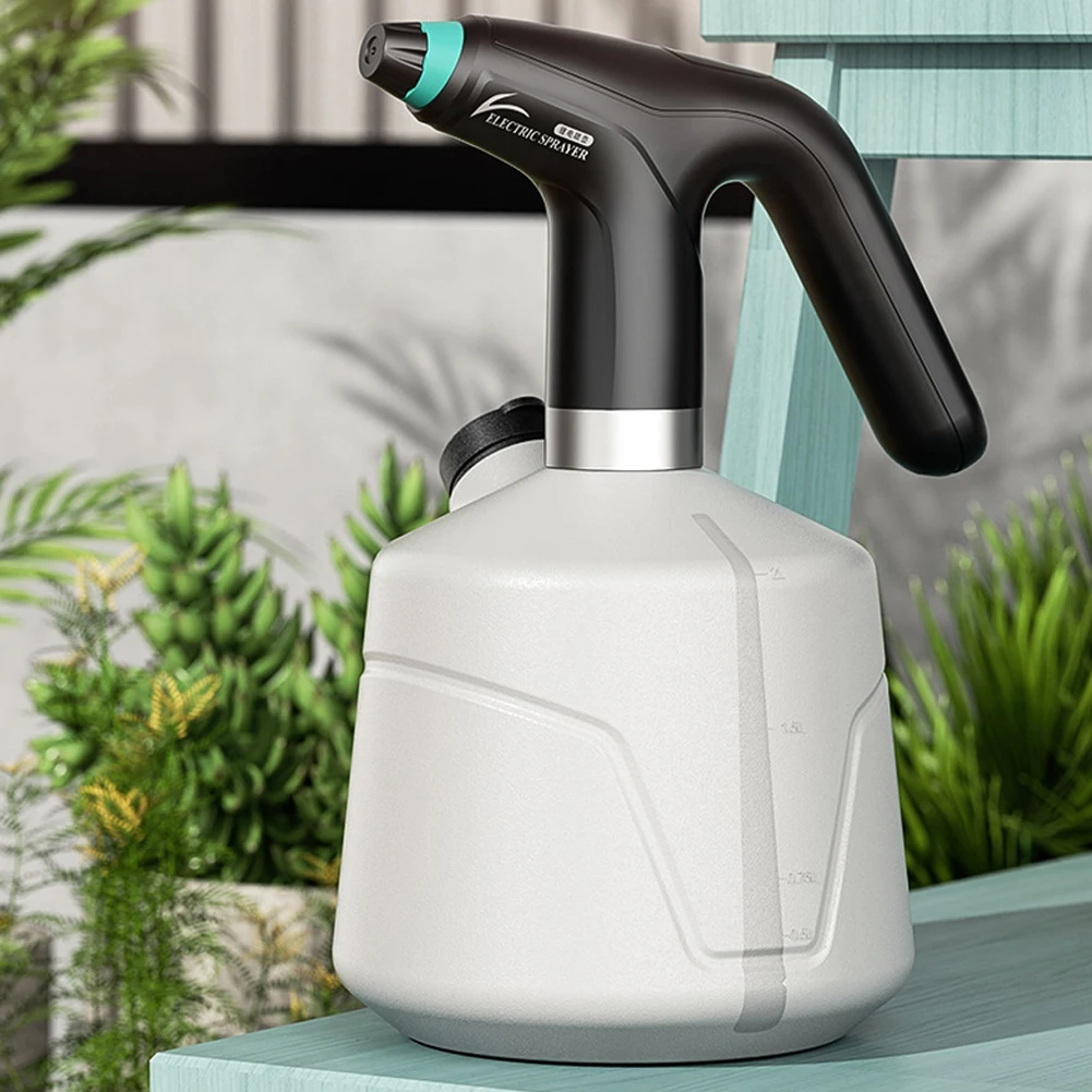 

For Indoor Garden Car Cleaning 2L Electric Portable Automatic Mister Sprayer with Adjustable Spout Garden Mist Spray Can Bottle