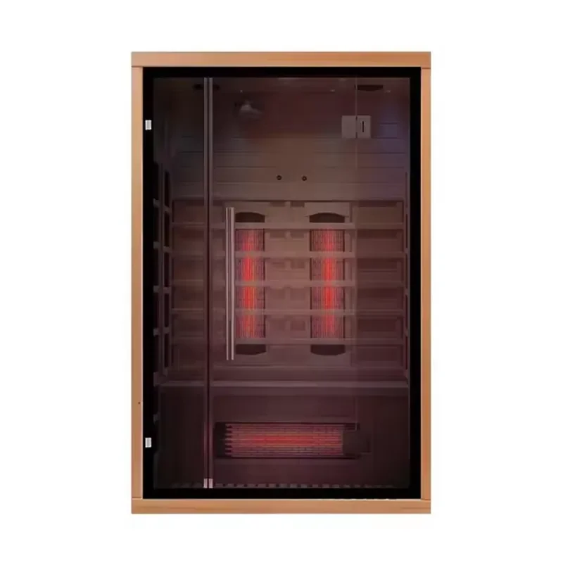 Wholesale price of Canadian cedar indoor far-Radiant heat sauna for 2 people in 2026