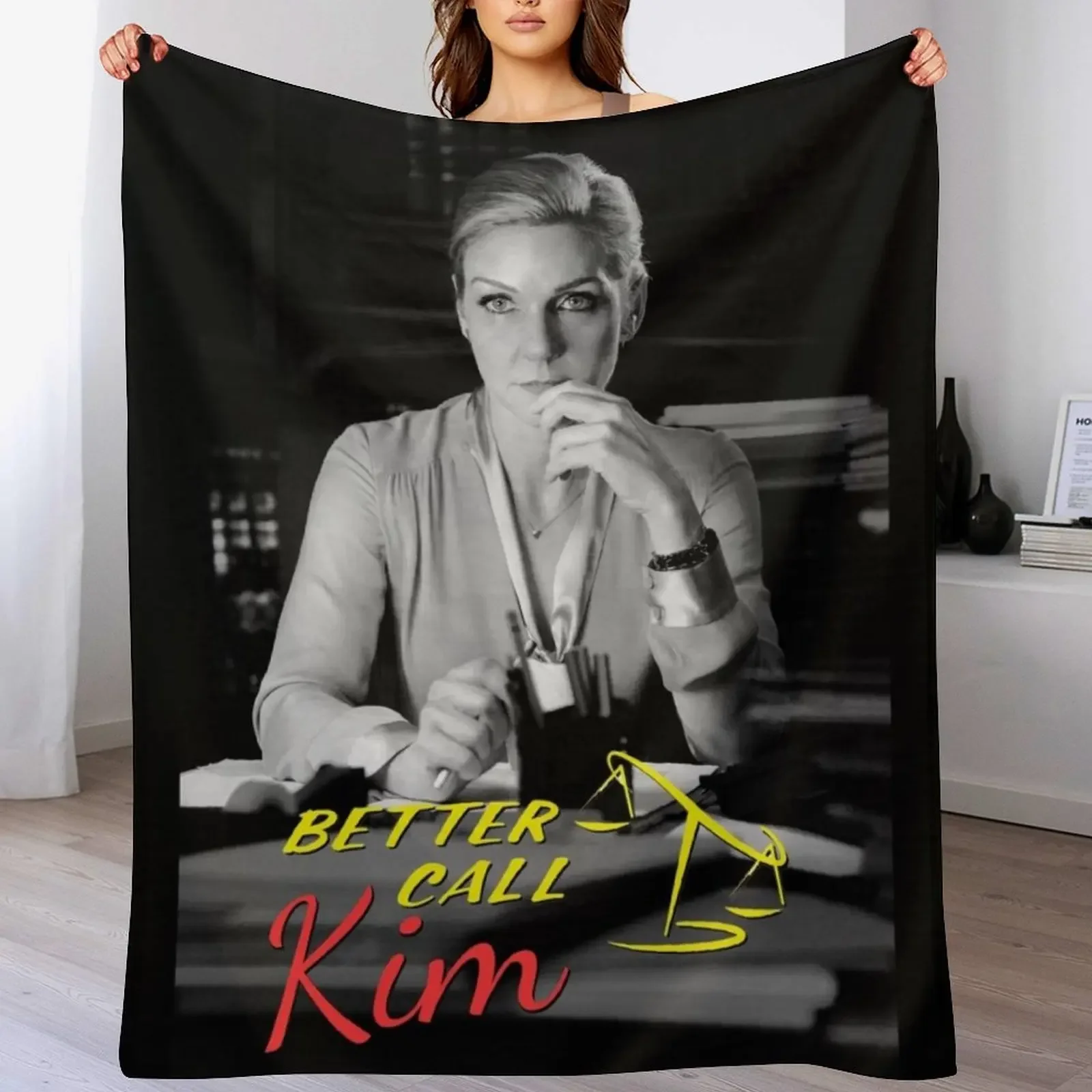 

Kim Wexler - Better Call Kim Throw Blanket warm for winter Luxury Brand Nap Bed Blankets