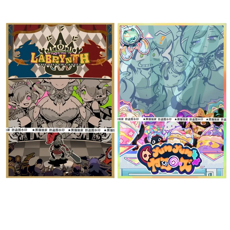 

60 шт./набор Yu-Gi-Oh! Прекрасный защитный чехол для коллекционных карт серии Lovely Labrynth of the Silver Castle Live Twin, 63x90 мм