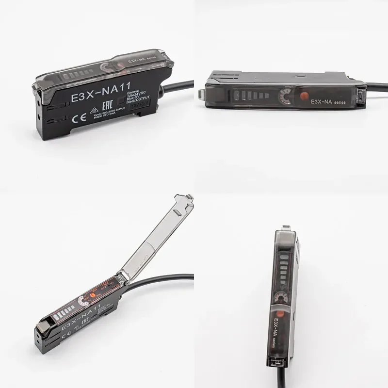 E3X-NA11 High Speed E3X-NA11 Fiber Optic Sensor Amplifier Intelligent Long Range Diffuse Reflection Optical Sensor Products