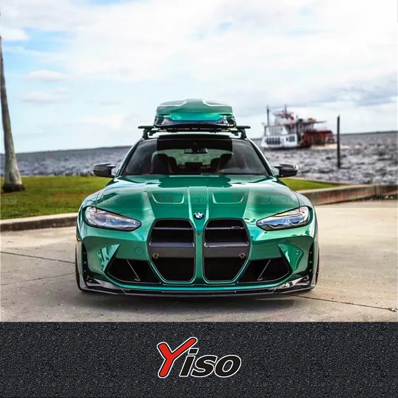 

FOR BMW G80 M3 G82 M4 carbon fiber Modified encirclement Vorsteiner Front Spoiler Aerodynamic kit Vorsteiner Front Lip