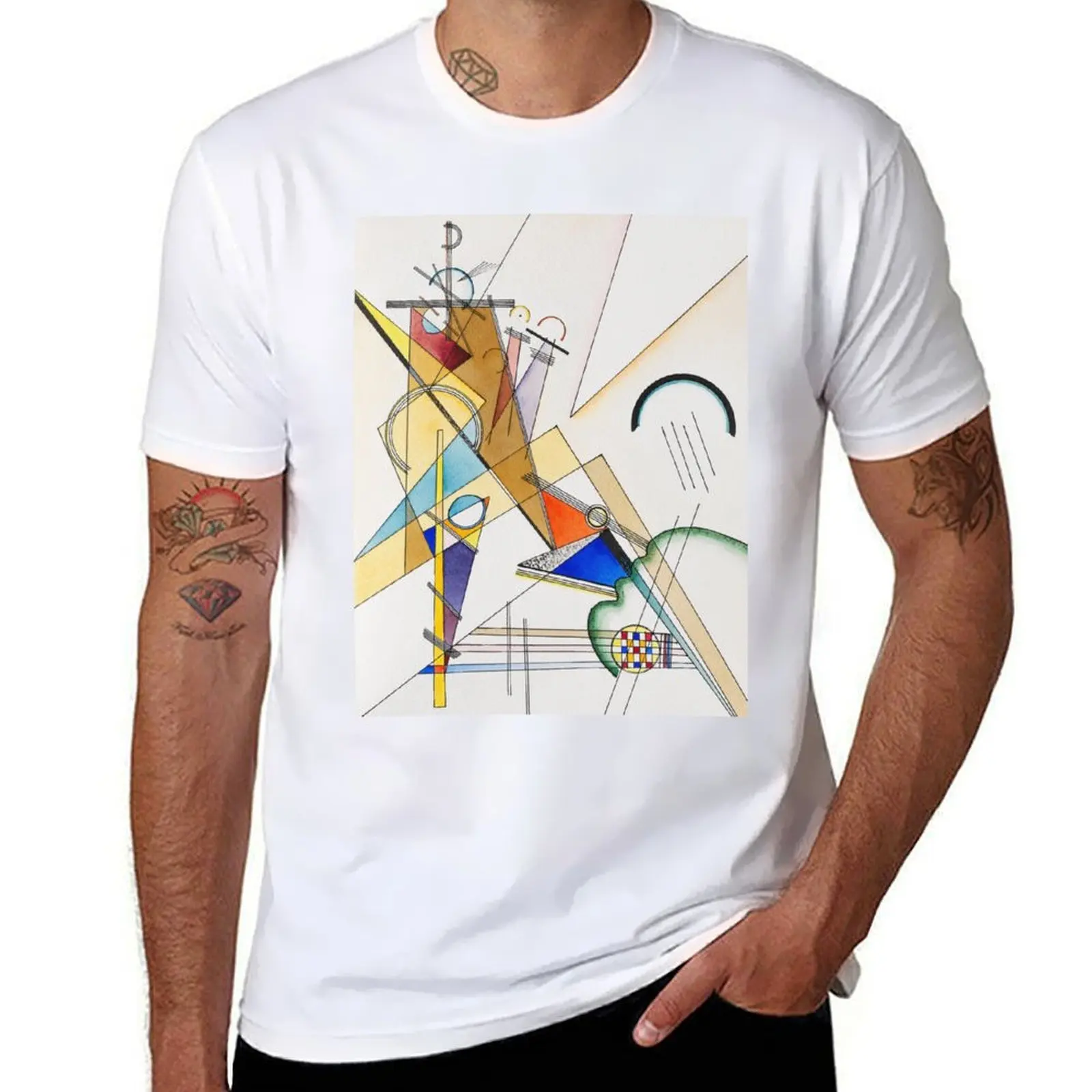 

Wassily Kandinsky Gewebe T-Shirt man t shirt heavy cotton t shirts for man pack cotton g man t shirts for men T-Shirt