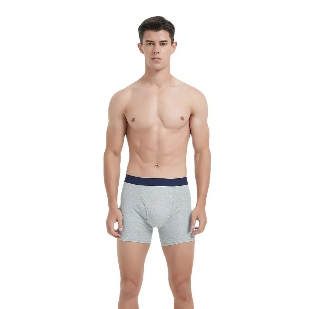 UrGarding EMF/EMI/RF Shielding Naturally Antimicrobial Wireless Radiation Blocked Men's Underwear/Color Grey