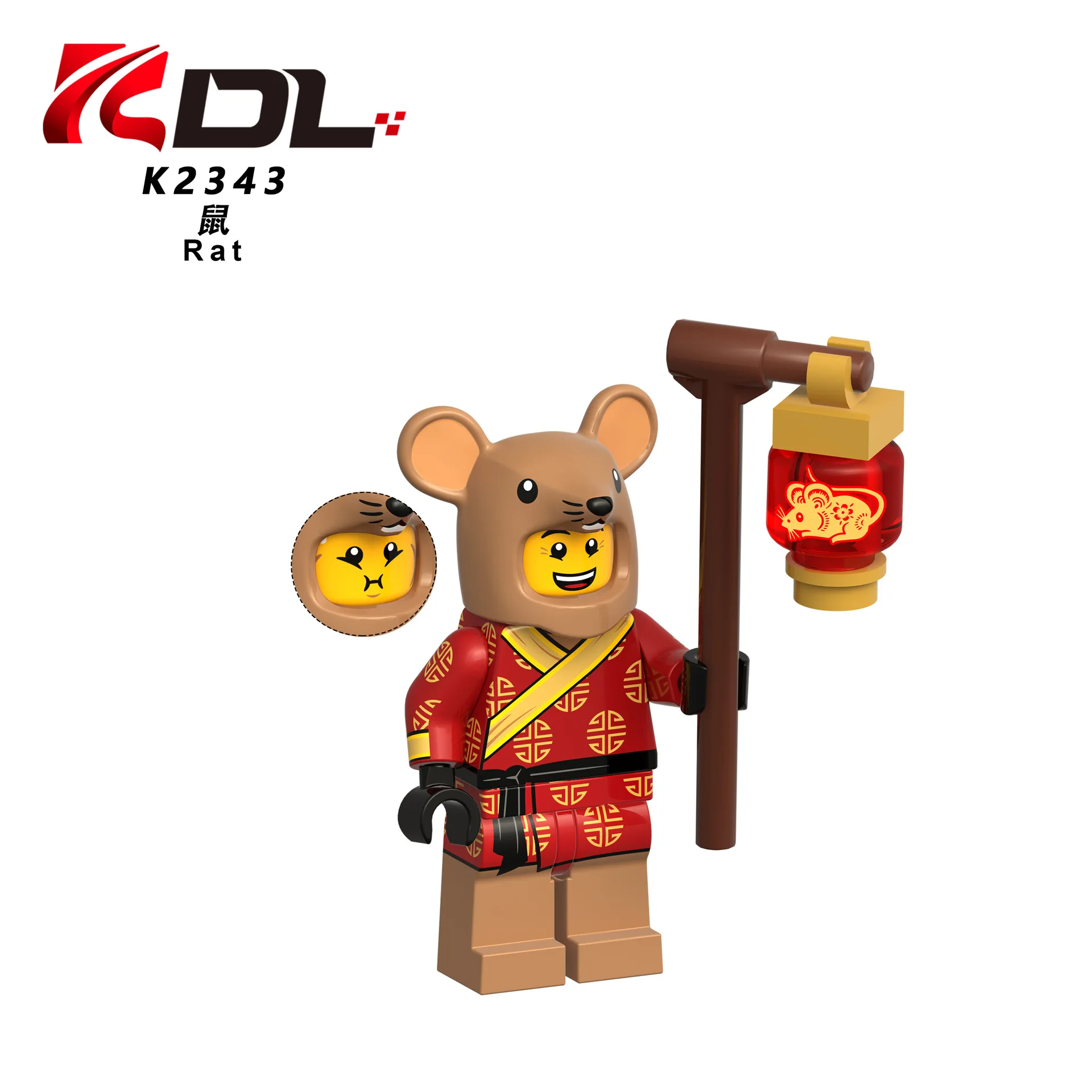Chinesische Tierkreis-Bausteine, Mini-Montagespielzeug für Bildungszwecke, geeignet als Geschenke oder Hobbys für Jungen und Mädchen – Detail 2
