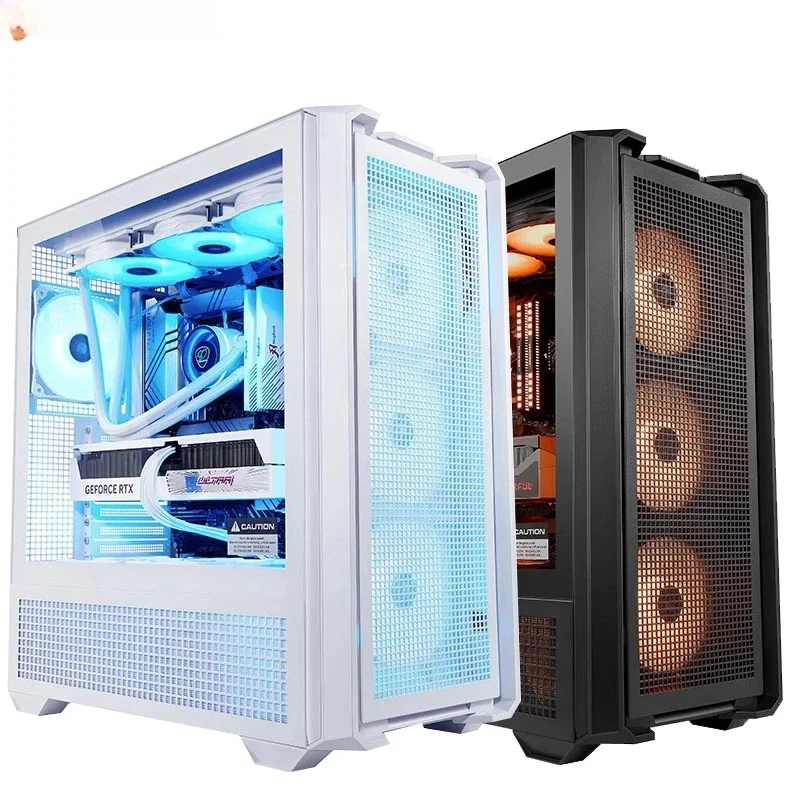 Obudowa komputera stacjonarnego MX600, pełna obudowa typu full tower EATX z przezroczystą ścianą, obudowa e-sportowa z możliwością chłodzenia wodnego 360