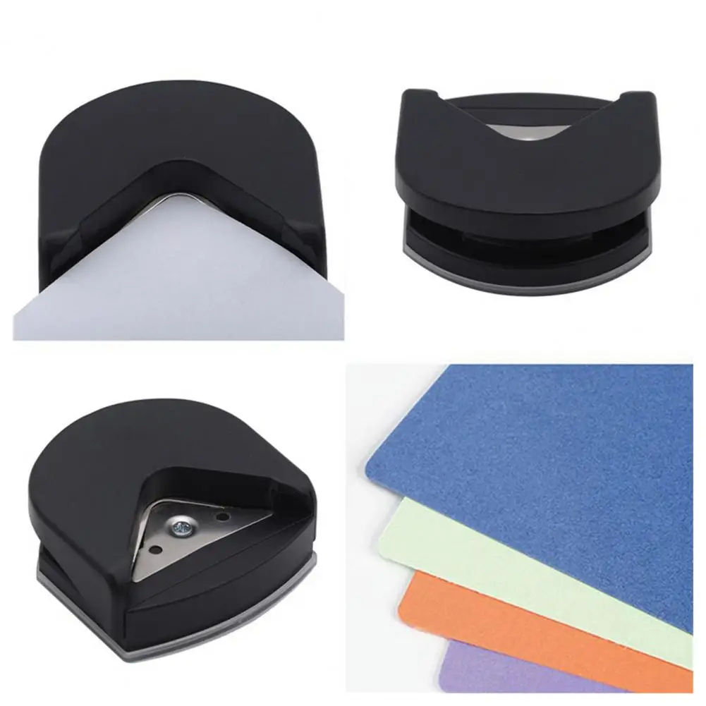 Practical  Round Corner Cutter Easy Clean Cards Photos Corner Rounder Punch Labor-saving Widely Used Paper Trimmer for School