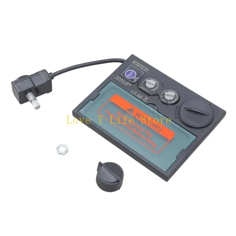 

L74C Welding Lens Panel Welding Helmet/Mask Lens Automation Filter Shade Solar Power
