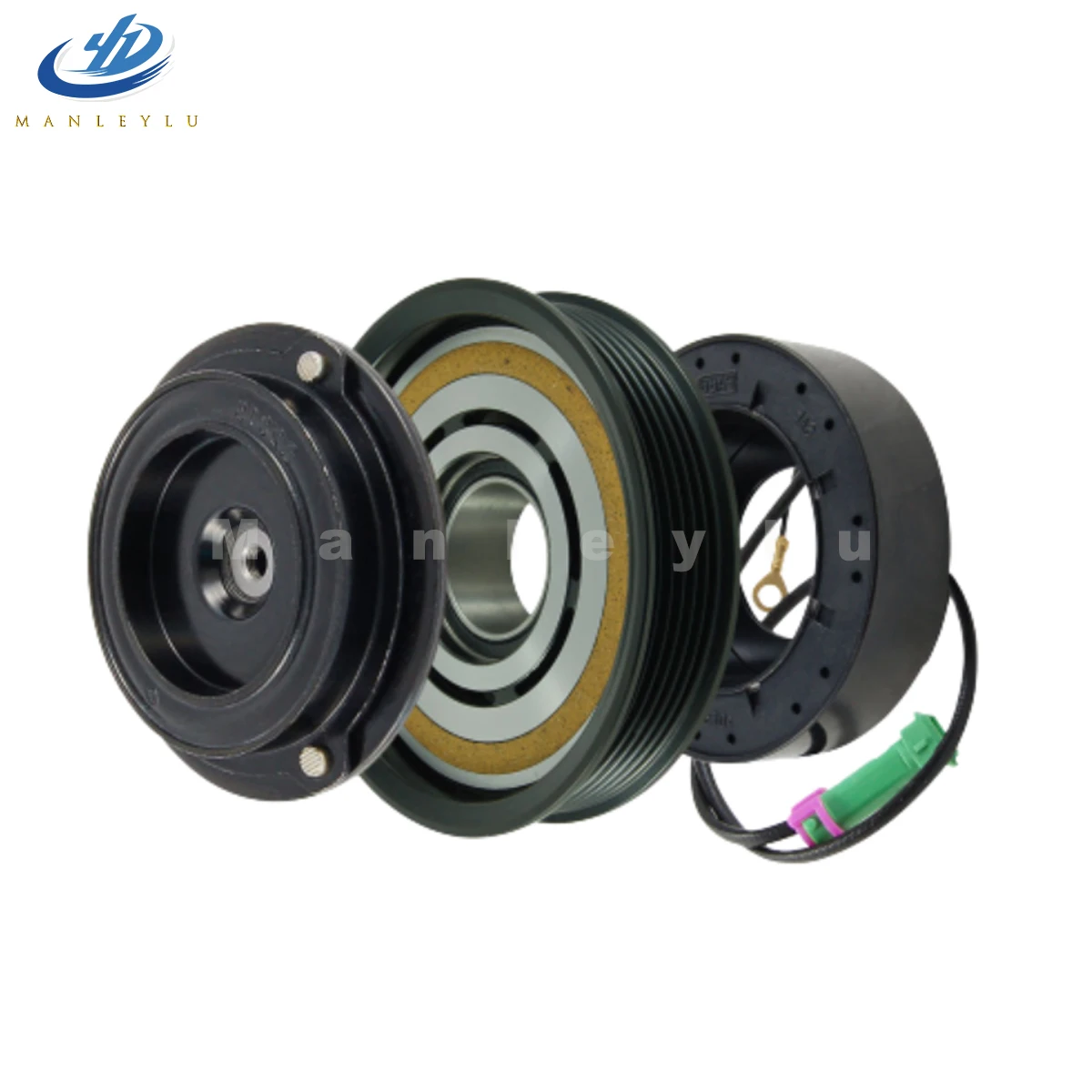 

A/C Compressor Clutch Pulley For AUDI A4 B5 A6 C5 A8 4D V6 V8 VW PASSAT B5 2.8 4B3260808 4B0260811 4B0260811A 4B0260805BX