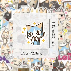 10/30/50 Buah Stiker Toro Inoue Lucu Stiker Meme Kucing Kartun Stiker Grafiti Lucu Tas Laptop Ponsel Gitar Sepeda Mainan Anak-anak 12 stiker ipad penjualan terbaik - №