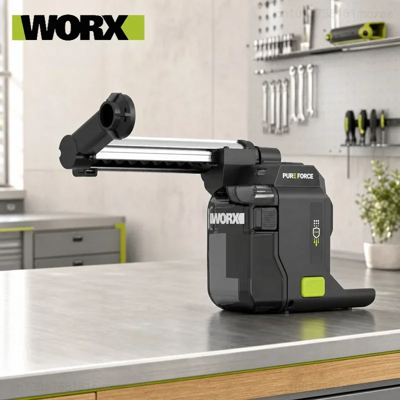 WORX Powerful Cleaner Dust Collect WA1603 Strong Suction Dust Box Compatible with WORX WU384 WU385 WU391 Electric Hammer Drill