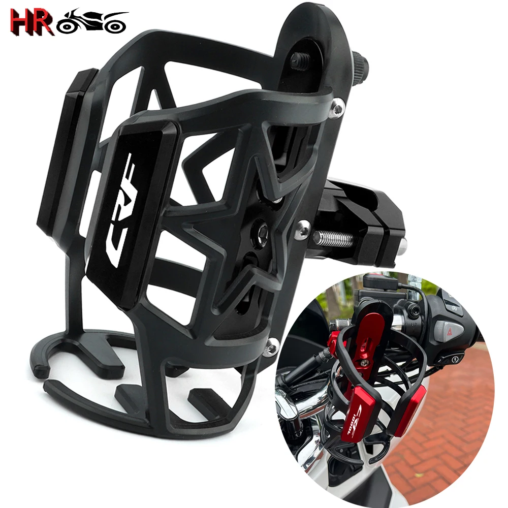 For Honda CRF 250 250X 450R 450X CRF450R 1000L CRF1000L Africa Twin Moto Beverage Water Bottle Drink Cup Holder Thermos Bracket