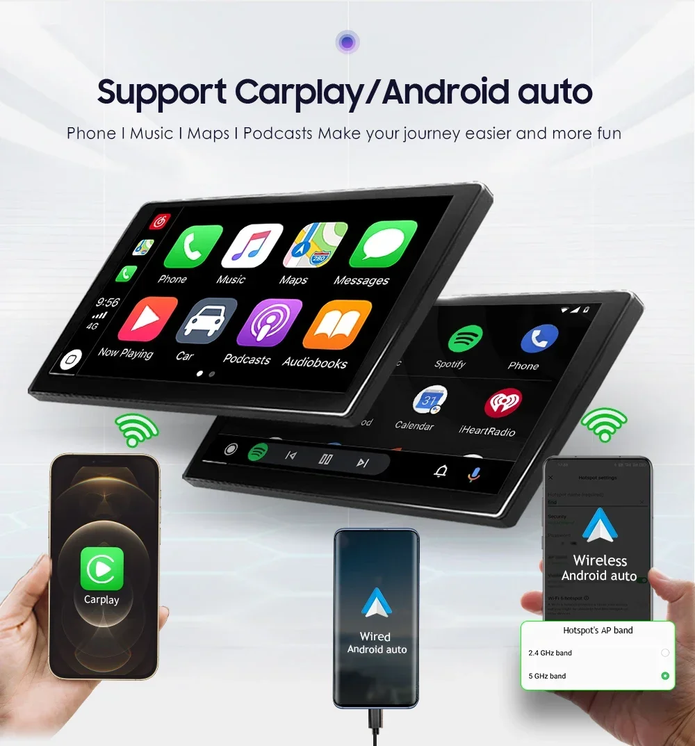 Hizpo Android CarPlay Radio Car Navigation For Mercedes-Benz E W211 G W463 W209 W219 8\