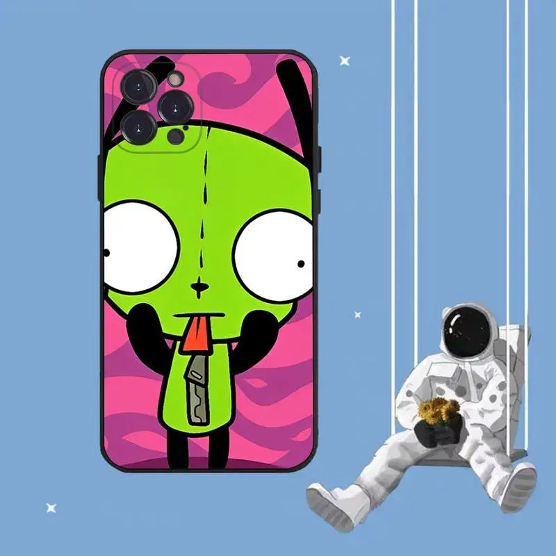 Invader Zim Phone Case For iPhone 8 7 6 6S Plus X SE 2020 XR XS 14 11 12 13 Mini Pro Max Mobile Case