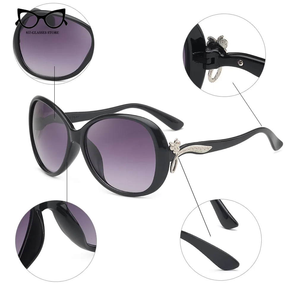 New Vintage 2025 Fashion Sunglasses Women Shade Retro Sun Glasses Brand Designer UV400 Luxury  Lentes De Sol Mujer image 6