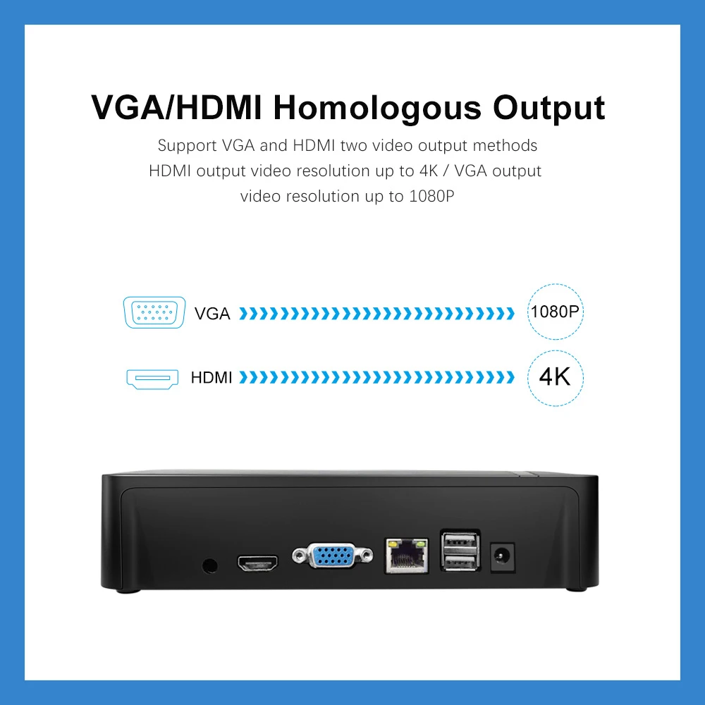 Imagem -03 - Srihome-network Video Recorder Proteção de Segurança Sistema de Câmera ip Nvs003 16ch 4k Uhd Poe Nvr H.265 8t Hdd Cctv Wifi Nvs003