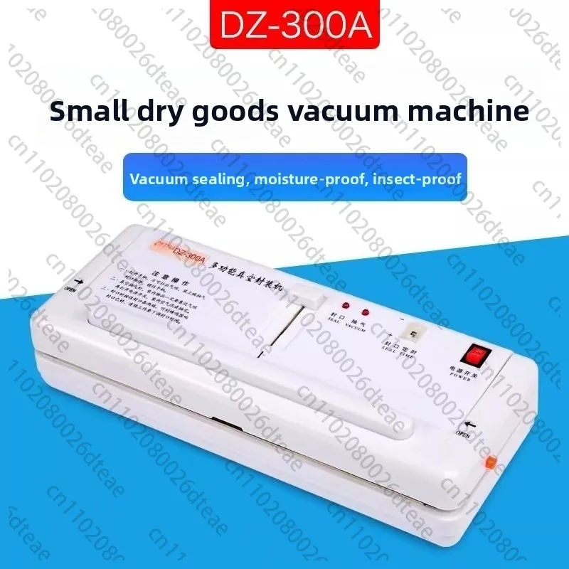 DZ-300A Vacuum Sealer Food Vacuum Sealing Machine Plastic Bags Sealing Machine Aluminum Bags Vacuum Packer Machine 220V