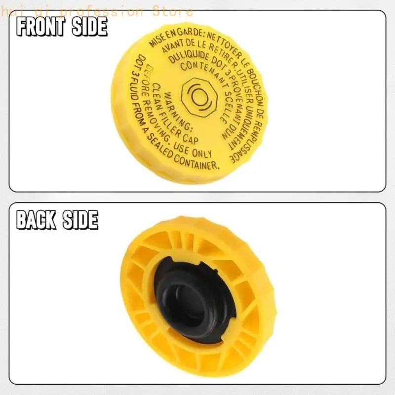 Brake Cylinder Caps Brake Fluid Caps Replaces 68303540AA 68211910AB Brake Cylinder Reservoir Caps H8WE