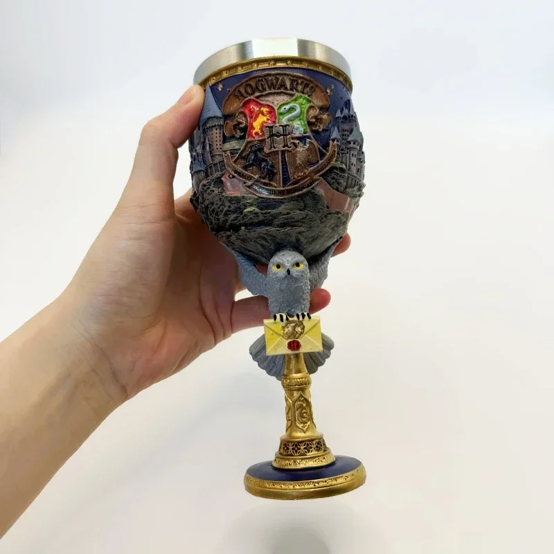 

200ML Owl Goblet Animals Beer Cups Mug Coffee Stainless Steel Wine Drinkware Christmas Gifts Cola Whiskey Creative