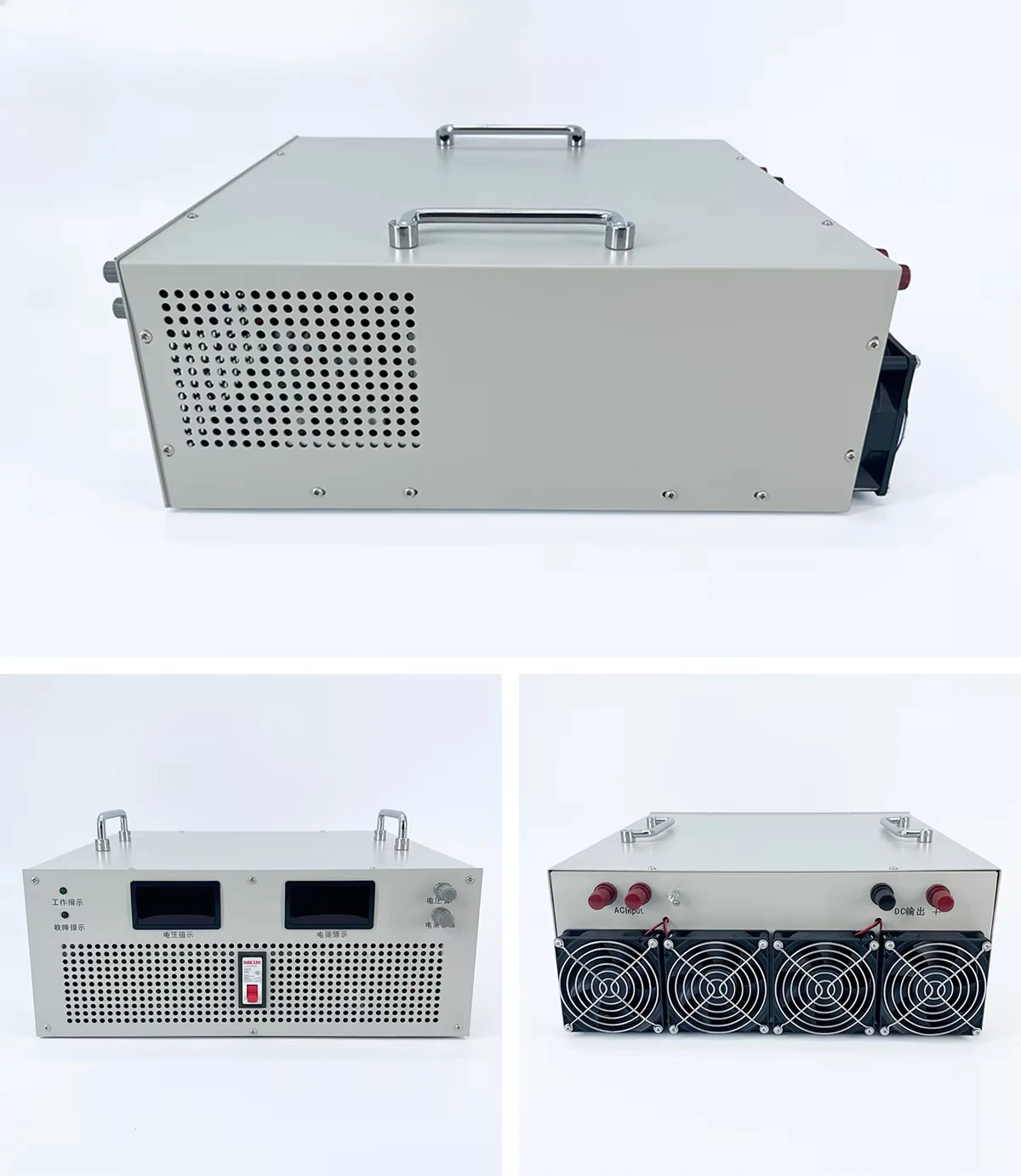 500V 10000W High Efficiency (88-89%) DC Power Supply with High-precision Single Output 1 Year Warranty for Industrial Use