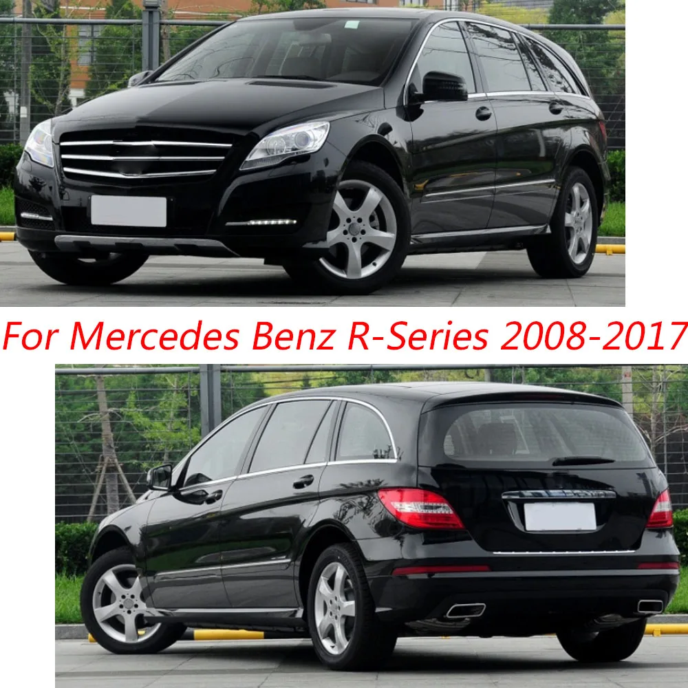 ملصق زجاج النافذة حاجب الرياح المطر/الشمس الحرس لمرسيدس بنز R-Class R500 R350 R300 2008 2009 2010 2011 2012 2013 2014-2017